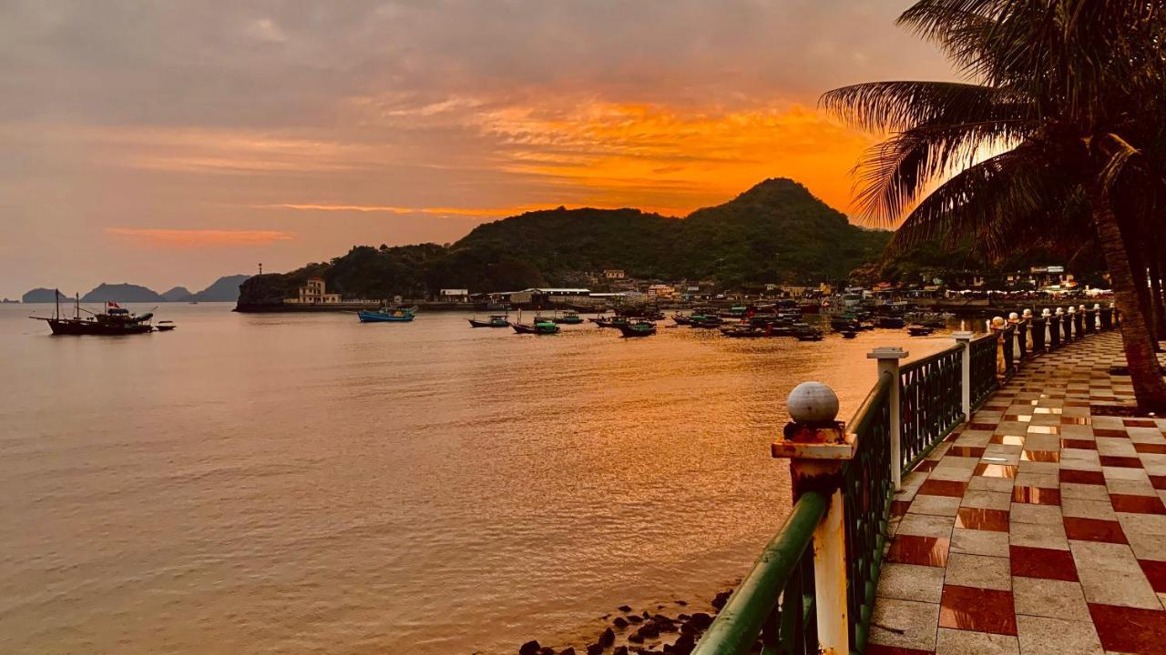 Aroma Cat Ba Sea View Hotel Chan Chau Экстерьер фото