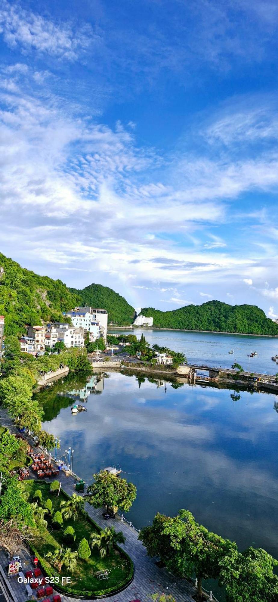 Aroma Cat Ba Sea View Hotel Chan Chau Экстерьер фото