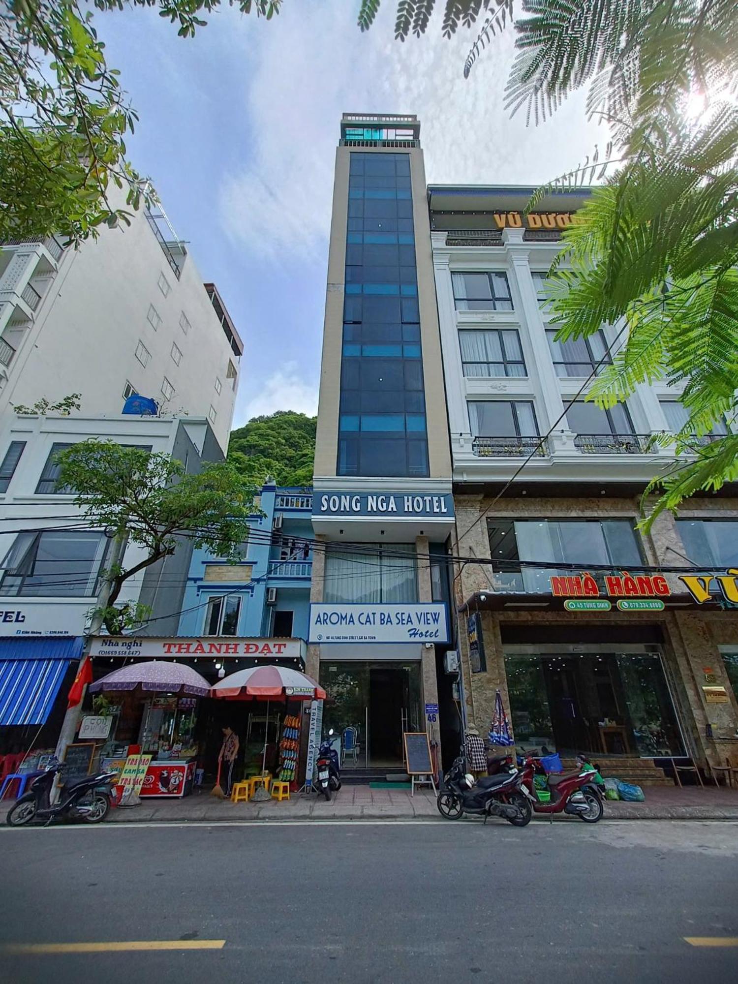 Aroma Cat Ba Sea View Hotel Chan Chau Экстерьер фото